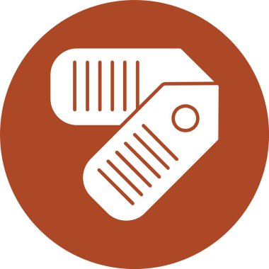 Etiket Kabartma Çemberi Simgesi