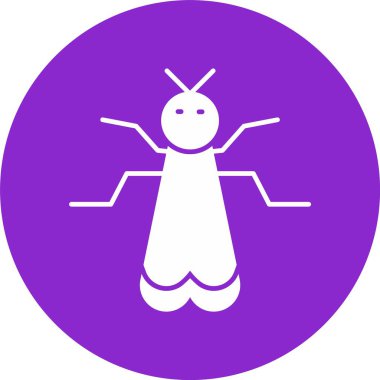 Böcek Kabartma Çemberi Simgesi