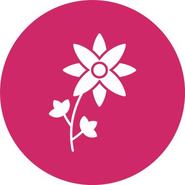 Orchidaceae Kabartma Çemberi Simgesi