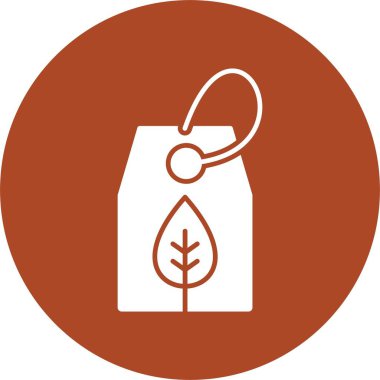 Yankı Etiketi Kabartma Çemberi Simgesi