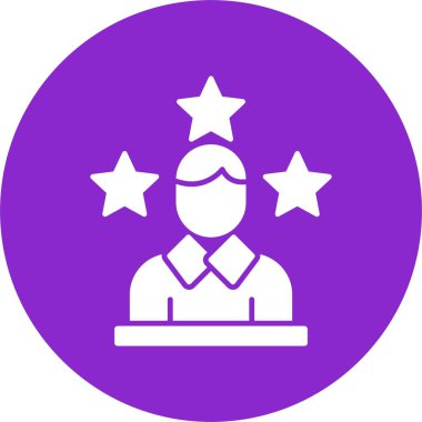 Başarılı Kabartma Çemberi Simgesi