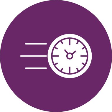 Hızlı Zaman Kabartma Çemberi Simgesi