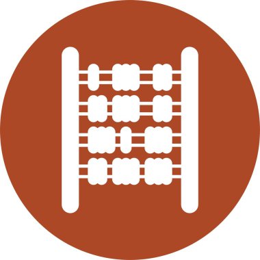 Abaküs Kabartma Çemberi Simgesi