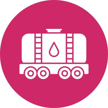 Tank Kabartma Çemberi Simgesi