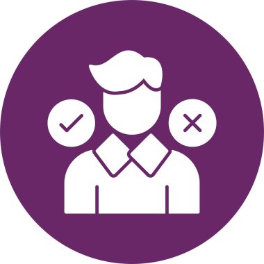 Karar Kabartma Çemberi Simgesi Yapılandırması