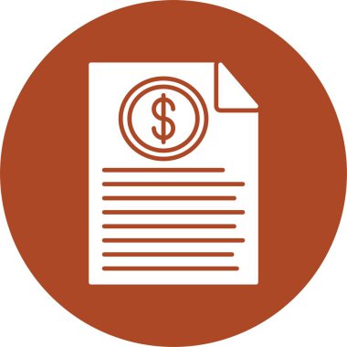 Bütçe Kabartma Çemberi Simgesi