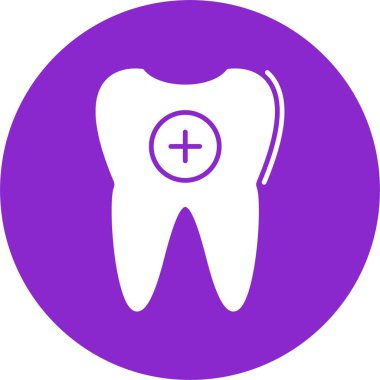 Diş Kabartma Çemberi Simgesi