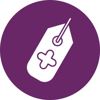 Etiket Kabartma Çemberi Simgesi