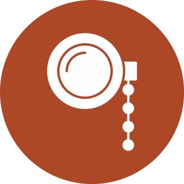 Tek Kabartmalı Çember Simgesi