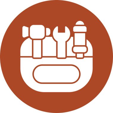 Araç takımı Kabartma Çemberi Simgesi