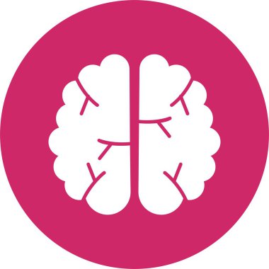 Psikoloji Kabartma Çemberi Simgesi