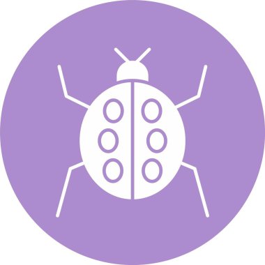 Böcek Kabartma Çemberi Simgesi