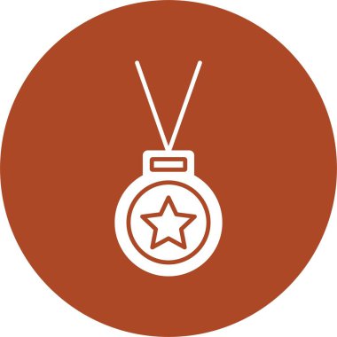 Madalya Kabartma Çemberi Simgesi