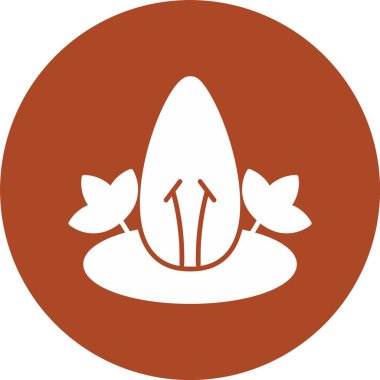 Acanthaceae Kabartma Çemberi Simgesi