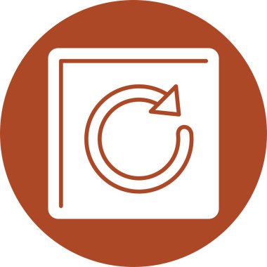 Kabartma Çemberi Simgesini Yeniden Yapılandır