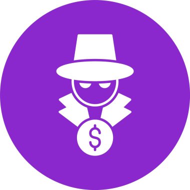 Dolandırıcılık Kabartma Çemberi Simgesi