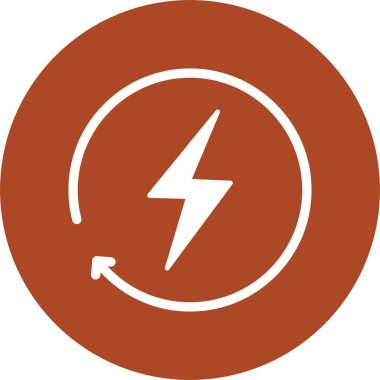 Enerji Kabartma Çemberi Simgesi