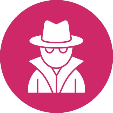 Kriminal Kabartma Çemberi Simgesi