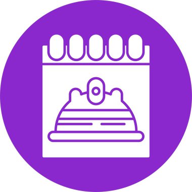 İşçi Bayramı Kabartma Çemberi Simgesi