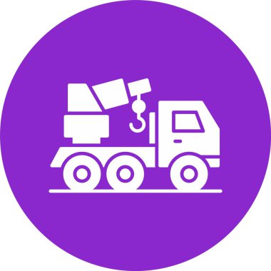 Turna Kamyonu Kabartma Çemberi Simgesi