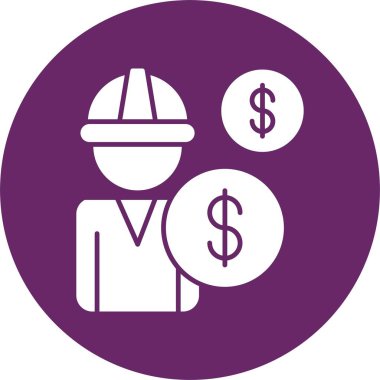 Maaş Kabartma Çemberi Simgesi