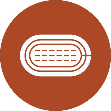 Parça Kabartma Çemberi Simgesi Çalıştırılıyor