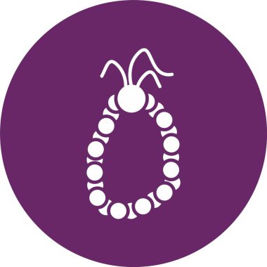 Dua Boncukları Kabartma Çemberi Simgesi