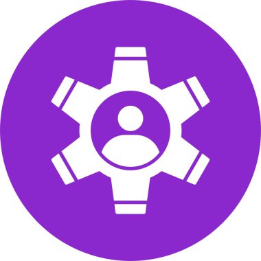 Yönetim Kabartma Çemberi Simgesi