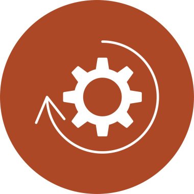 İşlem Kabartma Çemberi Simgesi