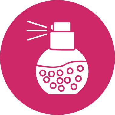 Parfüm Kabartma Çemberi Simgesi