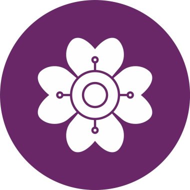 Ortanca Kabartma Çemberi Simgesi