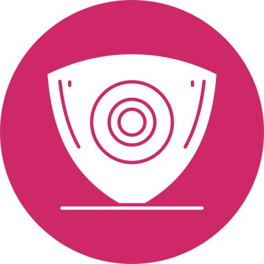 Tebeşir Kabartma Çemberi Simgesi Dikiliyor