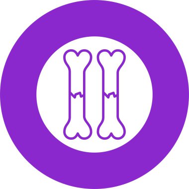 Kemik Kabartma Çemberi Simgesi