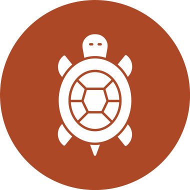 Kaplumbağa Kabartma Çemberi Simgesi