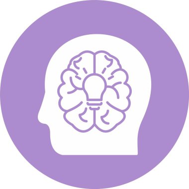 Beyin Kabartma Çemberi Simgesi