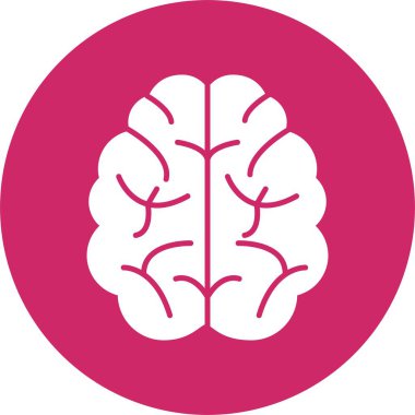 Beyin Kabartma Çemberi Simgesi