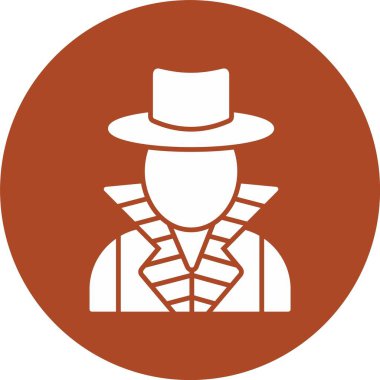 Kriminal Kabartma Çemberi Simgesi