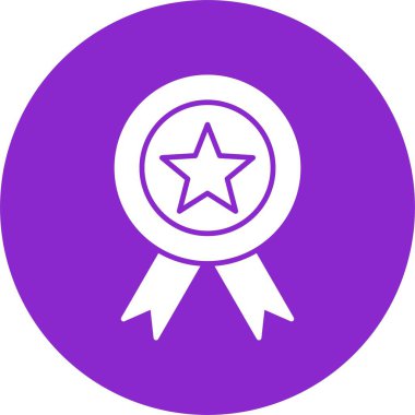 Rozet Kabartma Çemberi Simgesi