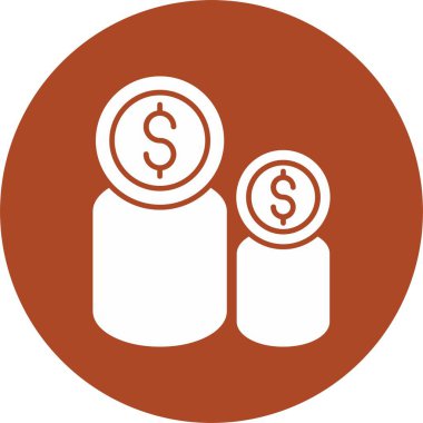 Kâr Kabartma Çemberi Simgesi