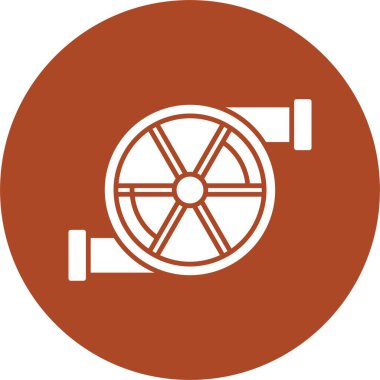 Turbo Kabartma Çemberi Simgesi