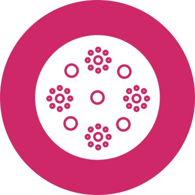 Cilt Hastalığı Kabartma Çemberi Simgesi