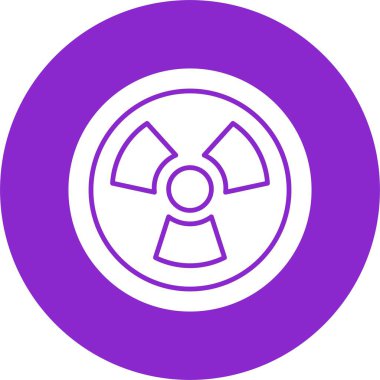Nükleer Kabartma Çemberi Simgesi