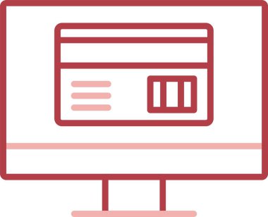 Çevrimiçi Ödeme Satırı Simgeyi Doldur