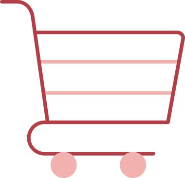 Alışveriş Arabası Hattı Simgeyi Doldur