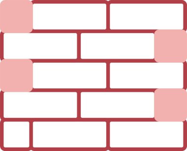 Tuğla Satırı Simgeyi Doldur