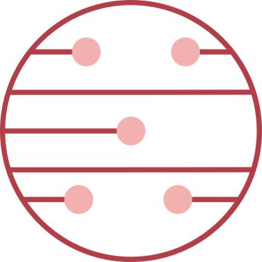 Mars Satır Doldur Simgesi