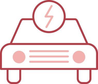 Elektrikli Araç Hattı Simgeyi Doldur