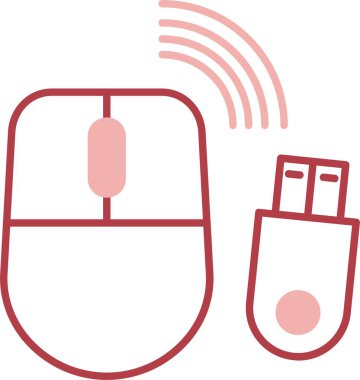 Kablosuz Fare Satırı Simgeyi Doldur