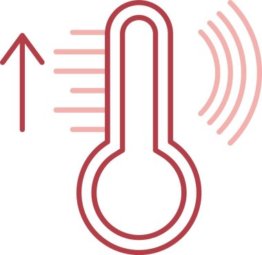 Akıllı Sıcaklık Satırı Simgeyi Doldur