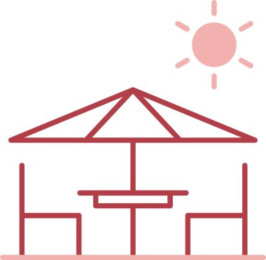 Teras Hattı Simgeyi Doldur